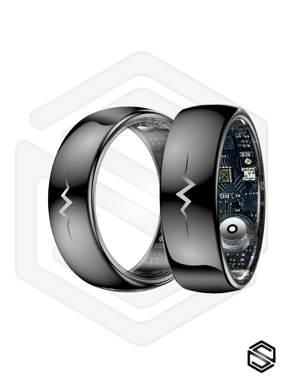 Умное кольцо HerzRing Stazis ЭКГ, Глюкоза, Температура +