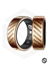 Умное кольцо с уведомлениями HerzRing Lumen RW золото (с узором)