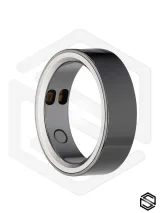 Тонкое умное кольцо с Вибрацией, Управлением & Чувствами HerzRing Sense X+ мерцающий кремень