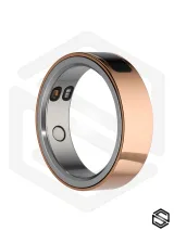 Тонкое умное кольцо с Глюкозой, Вибрацией, Управлением & Чувствами HerzRing Sense GX+ розовое золото