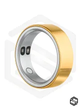 Тонкое умное кольцо с Глюкозой, Вибрацией & Чувствами HerzRing Sense GX античное золото