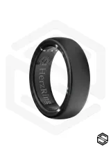 Умное Кольцо с Вибрацией HerzRing Impulse RW Обсидиан