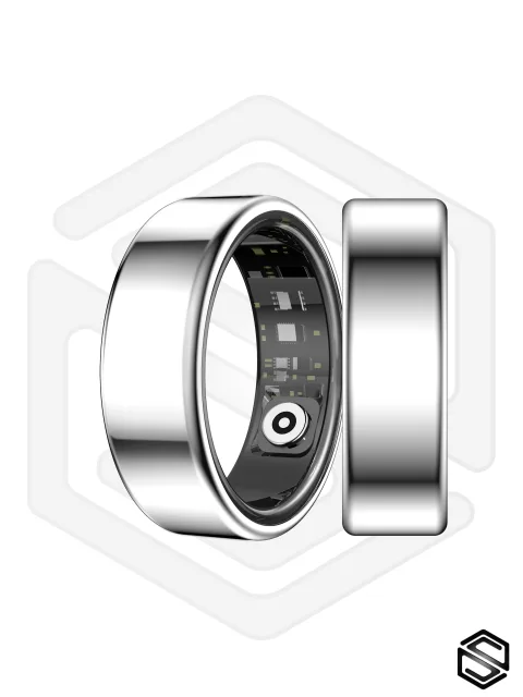 Умное кольцо с акцентом на сон HerzRing Classic SH серебро (silver)
