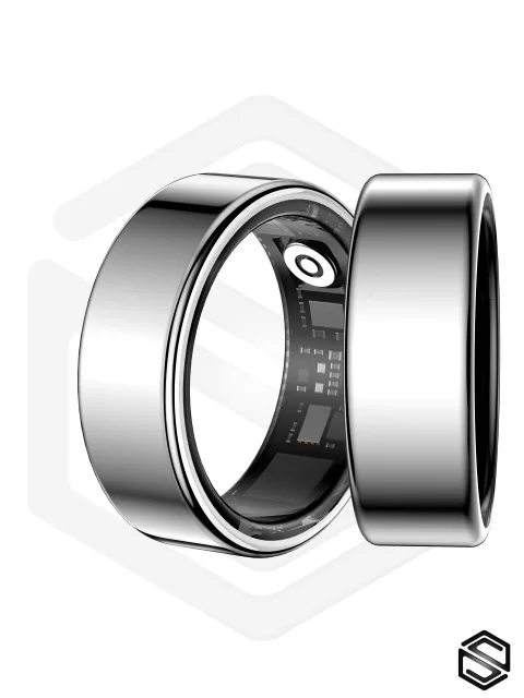 Умное кольцо с уведомлениями HerzRing Lumen RW серебро