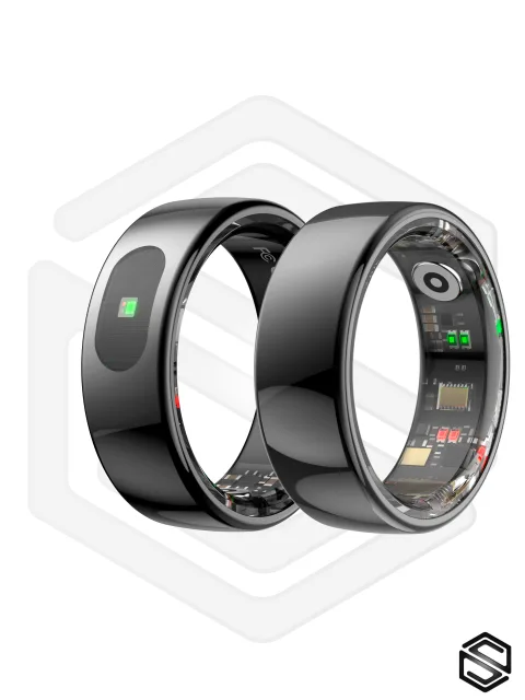 Умное кольцо со свайпами и управлением HerzRing Touch RQ черный