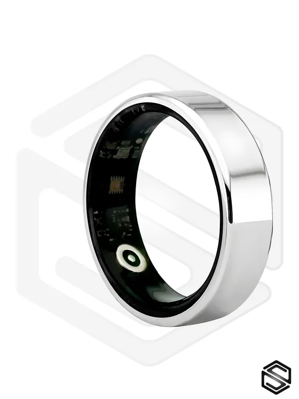 Тонкое Умное кольцо HerzRing Slim RL Серебро